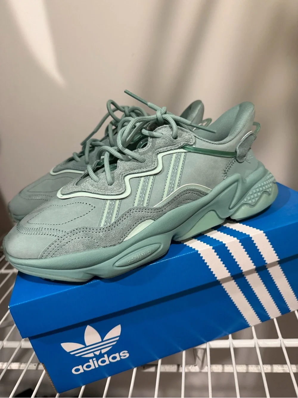 adidas Mint Green Women's Sneakers Ozweego-Style